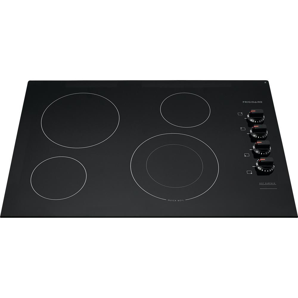 LG 30 BLACK RADIANT ELECTRIC SMOOTHTOP COOKTOP WITH SMOOTHTOUCH CONTROLS LCE3010SB