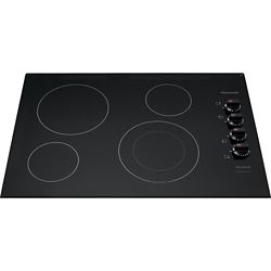 Whirlpool 24 Inch Compact Electric Cooktop In Black With 4 Elements