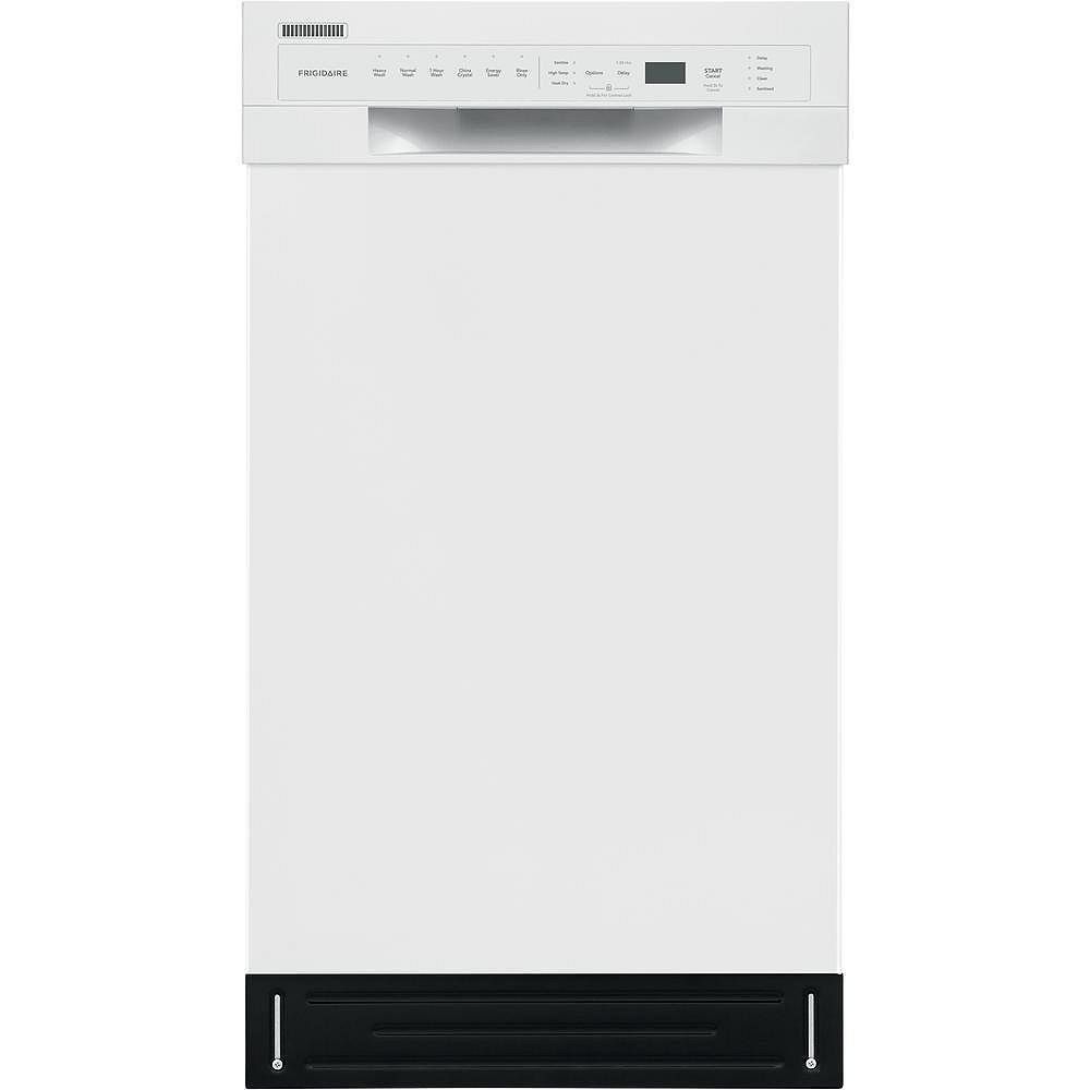 Frigidaire 18inch Front Control Dishwasher in White ENERGY STAR