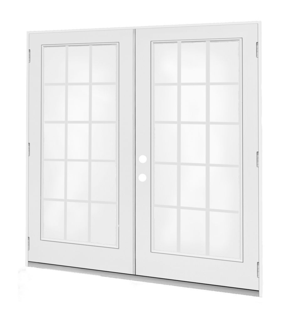 Jeld Wen Windows Doors 5 Ft French Door Rh Outswing With