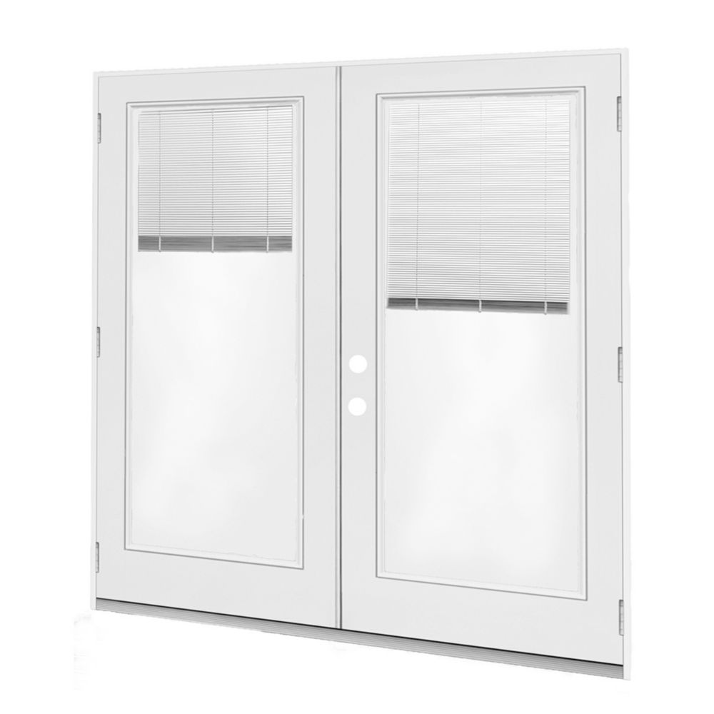 JELD-WEN Windows & Doors 5 ft. French Door RH Outswing ...