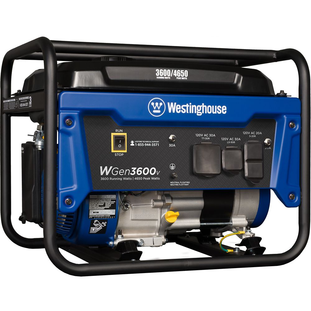 Westinghouse WGen3600v Générateur Portable Home Depot Canada