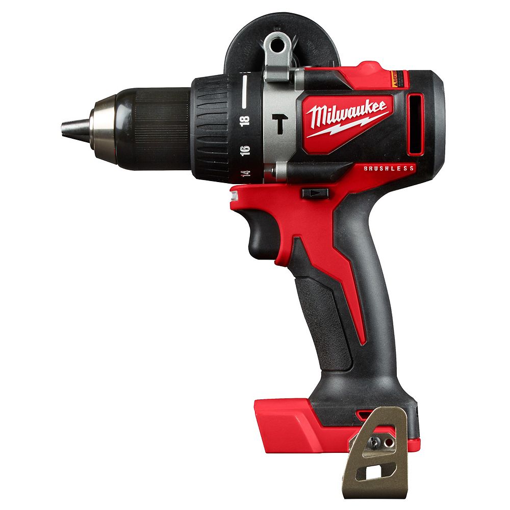 Milwaukee Tool M18 18V LithiumIon Brushless Cordless 1/2Inch Compact