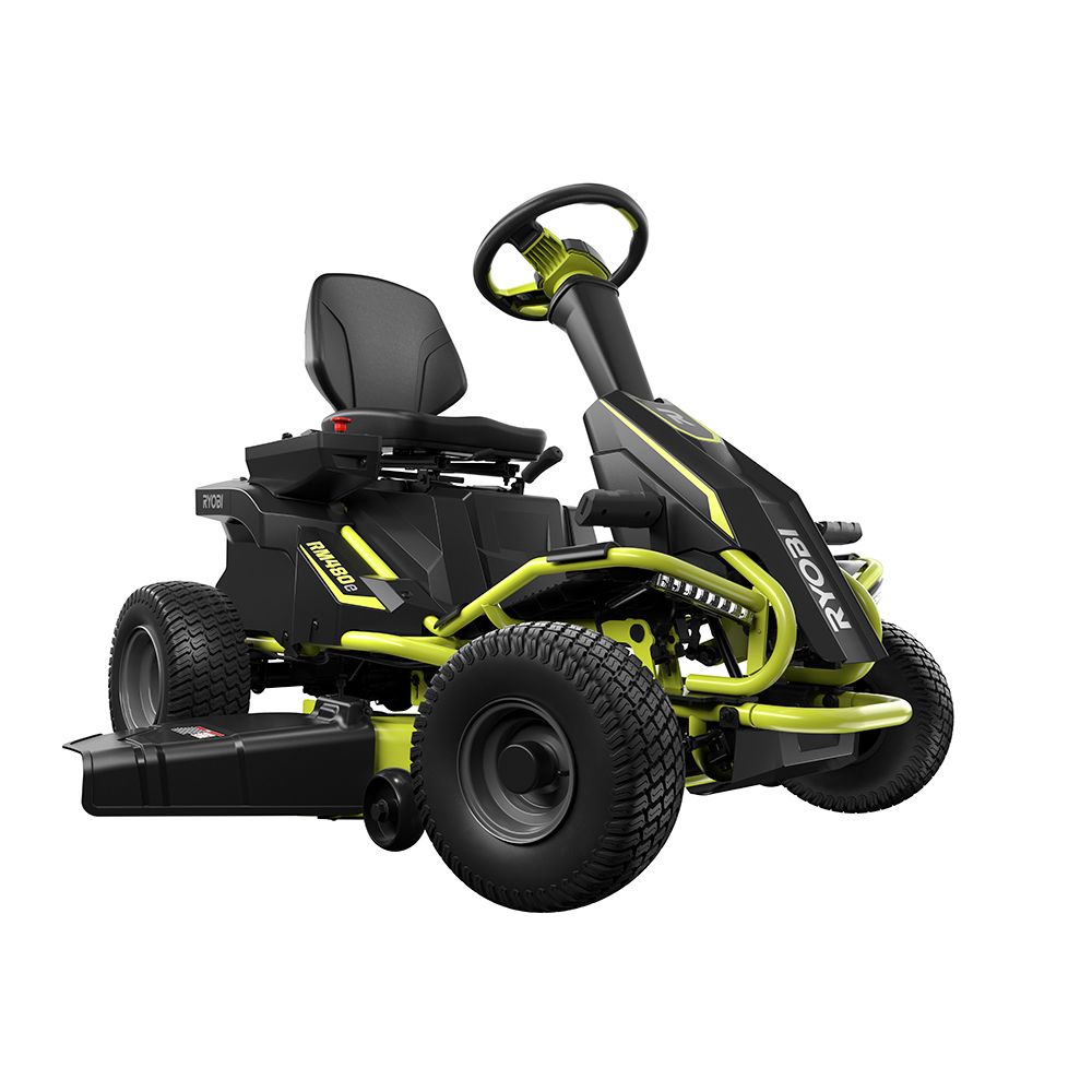 RYOBI Tondeuse à gazon électrique à moteur arrière avec batterie de 38 ...
