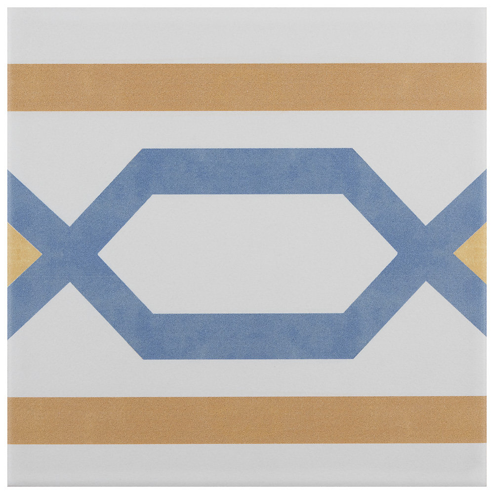 Revival Frame 7 3 4 Inch X Ceramic Floor And Wall Tile 11 Sq Ft Case