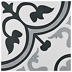 Amberes Classic 12-3/8-inch x 12-3/8-inch Ceramic Floor and Wall Tile (10.96 sq. ft. / case)