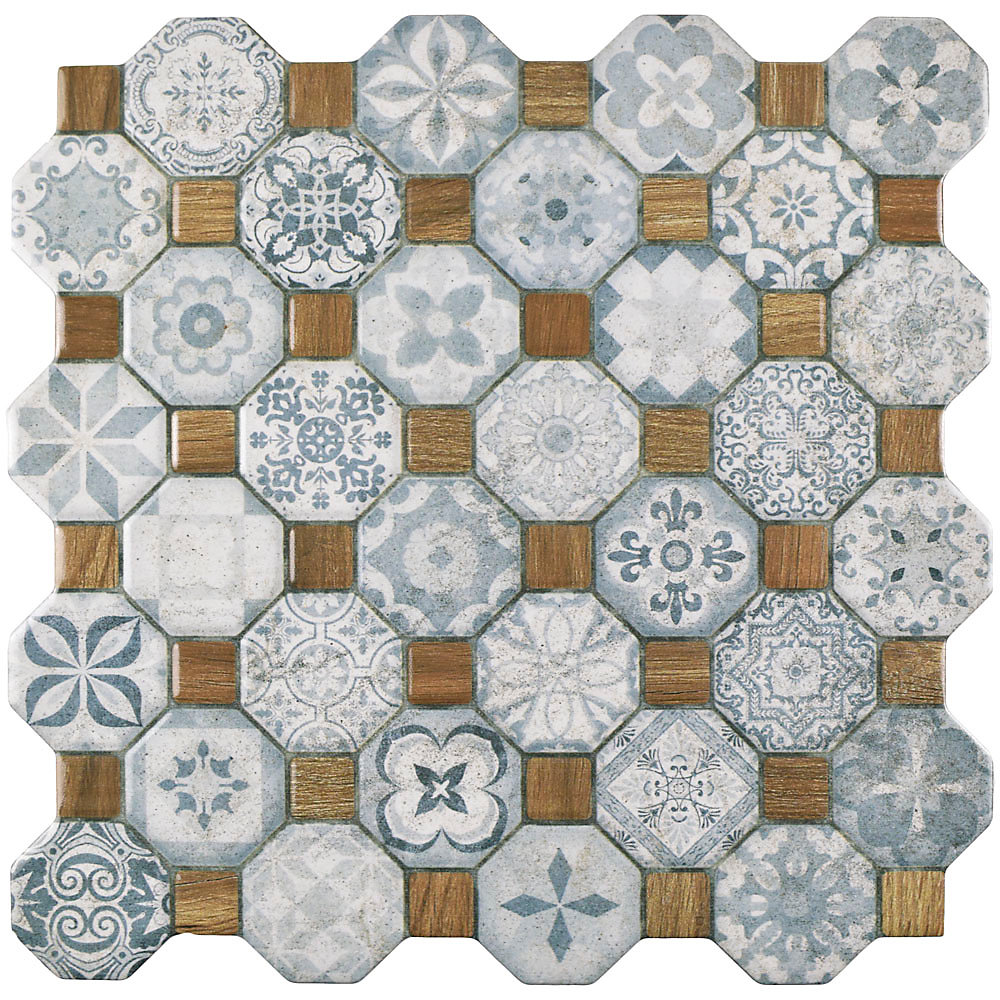 Merola Tile Tessera Blue 12 1 4 Inch X Ceramic Floor And Merola Tile Tessera Blue 12 1 4 Inch X Ceramic Floor And Wall 14 11 Sq Ft Case