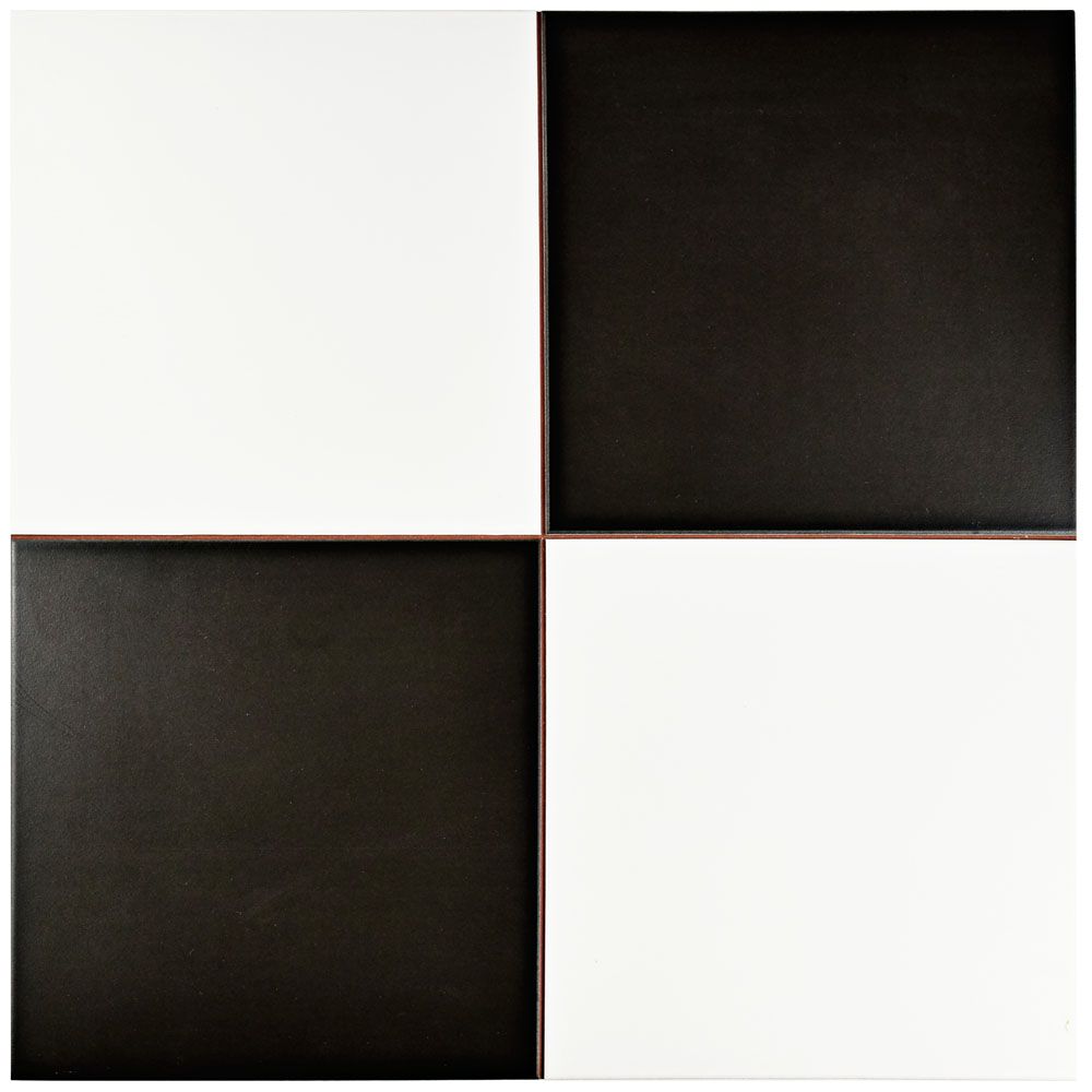 Merola Tile Checker 175/8inch x 175/8inch Ceramic Floor and Wall