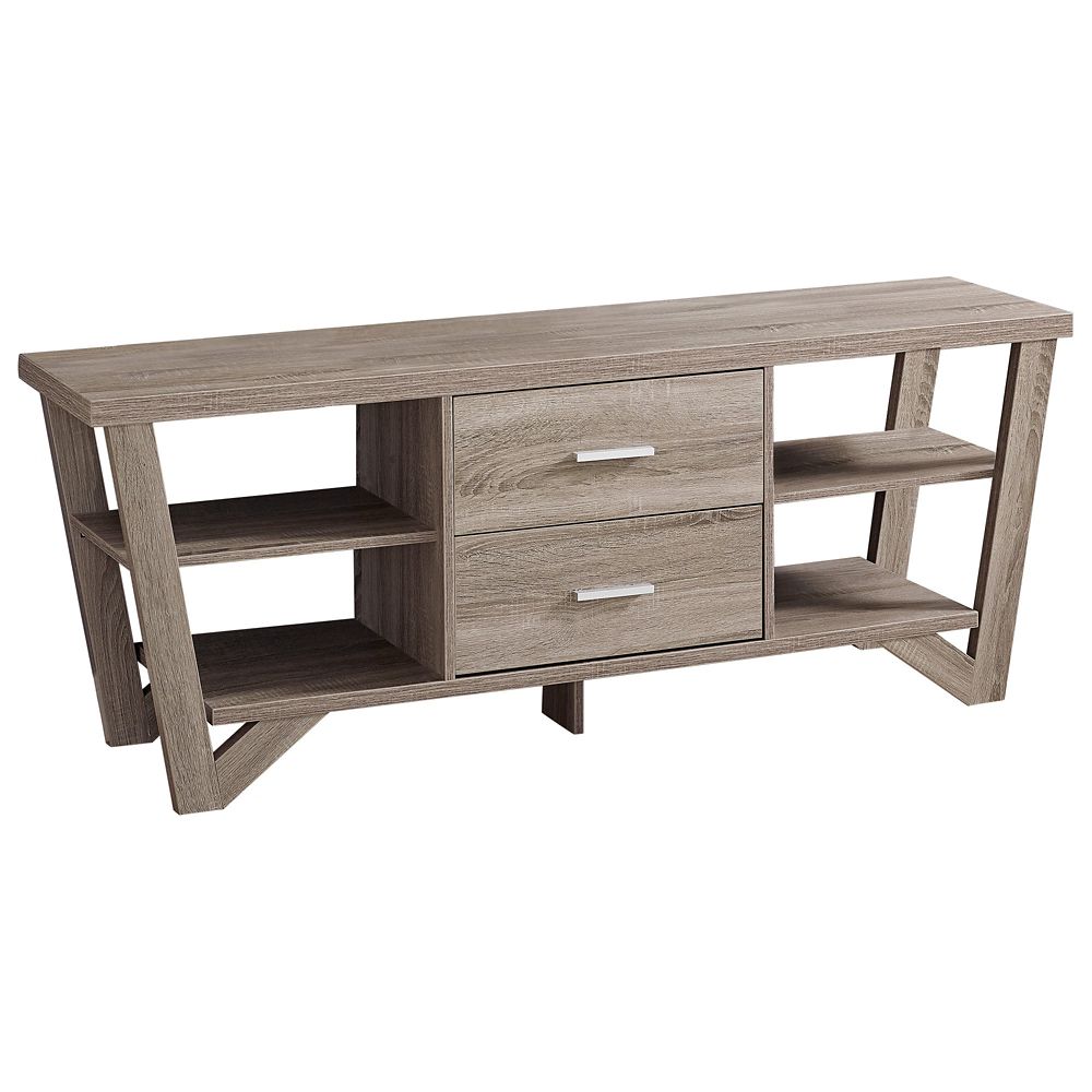 Tv Stands The Home Depot Canada Monarch Specialties Tv Stand 60 Inch L Dark
