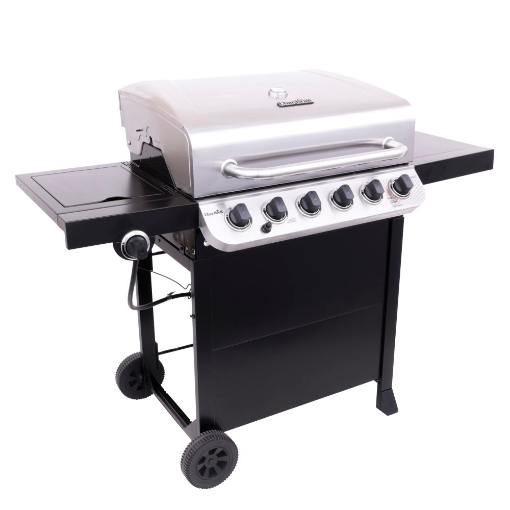 CharBroil Performance Series 6Burner Gas Grill Stainless Steel The