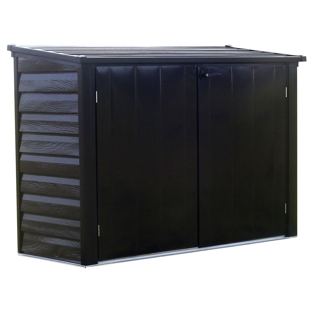 Spacemaker Versa-Shed Steel Storage 6 x 3 ft. The Home 