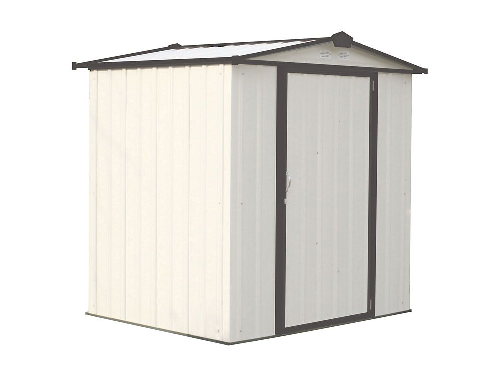 Arrow EZEE Shed 6 ft. x 5 ft. Galvanized Steel Storage 