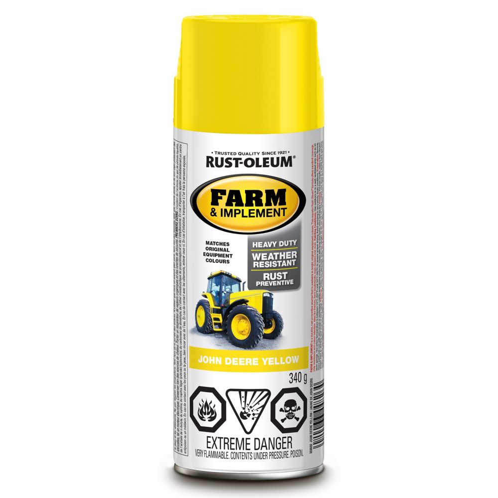 Speciality FARM & IMPLEMENT JOHN DEERE YELLOW The Home Depot Canada