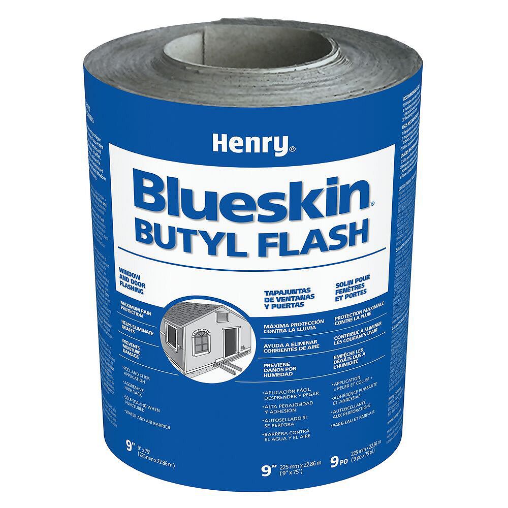 Henry Blueskin Butyl Flashing 9 inch The Home Depot Canada