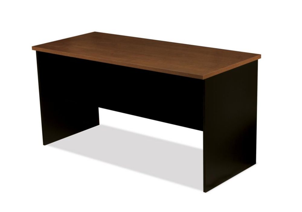 Bestar Innova Executive Desk In Tuscany Brown Black The Home Bestar Innova Executive Desk In Tuscany Brown Black