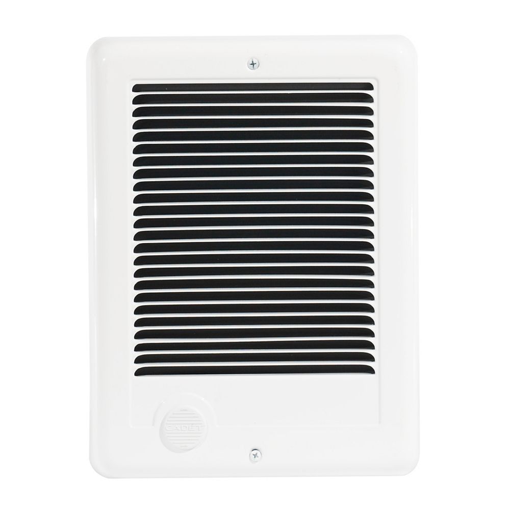 Cadet 1000W 120V, ComPak complete wall heater, no stat, white The