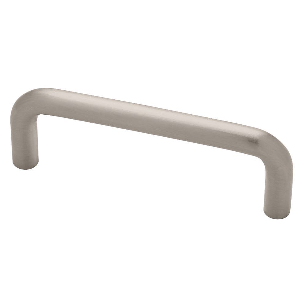 Liberty 3 inch (76mm) Satin Nickel Wire Pull The Home Depot