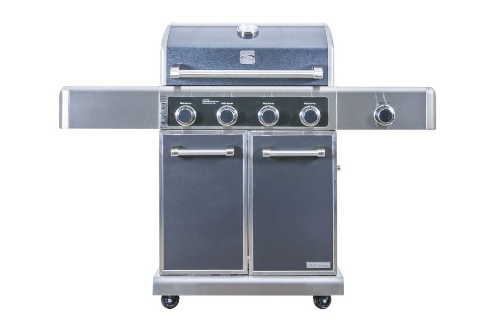 Kenmore Elite 4 Burner plus Side BurnerMetallic Gun Metal Finish (Pre