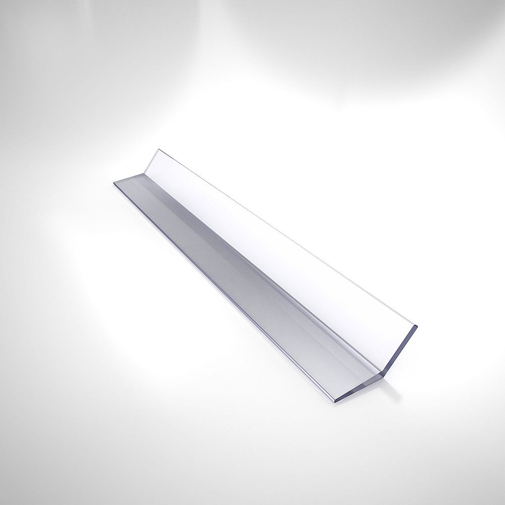 DreamLine JT052, Clear Drip Vinyl, 42 inch Length, for 3/8 inch (10 mm.) Glass Shower Door The