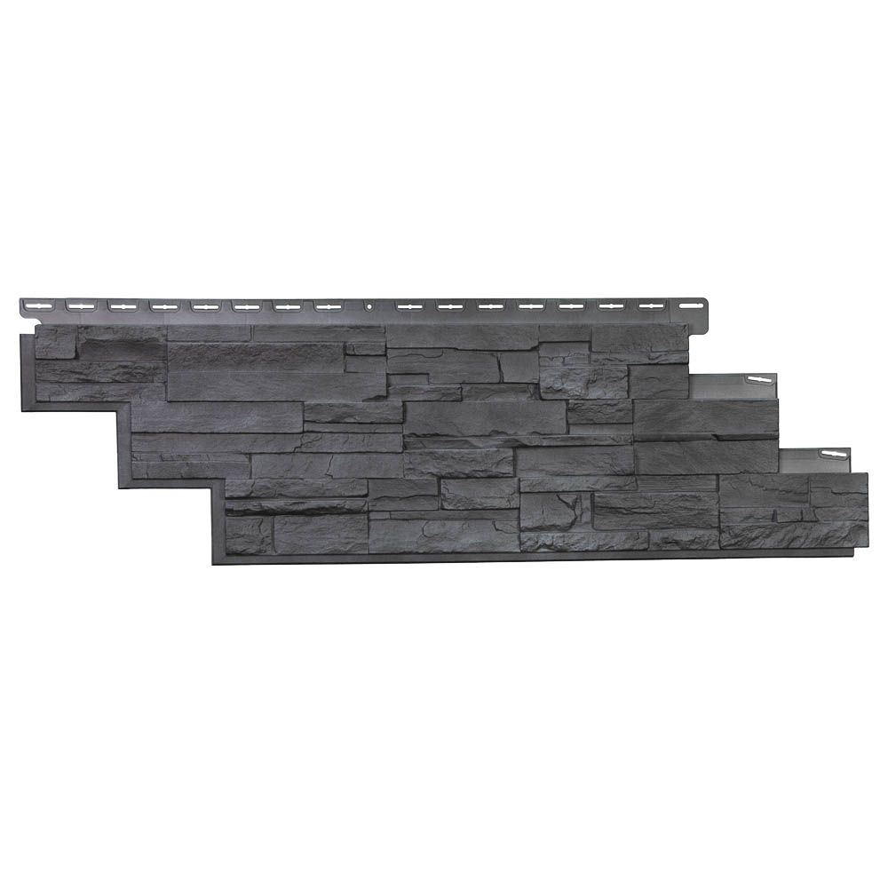 Novik Stone DS - Dry Stack Stone in Anthracite (25.18 Square ft. / Box ...