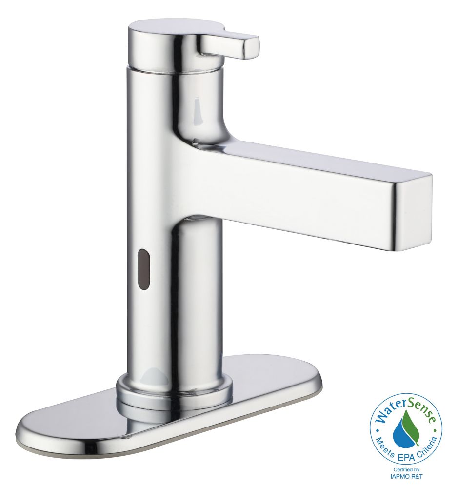 Glacier Bay Touchless Bathroom Faucet In Polished Chrome With
