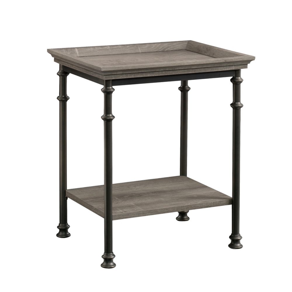 Sauder Woodworking Company Canal Street Side Table in Northern Oak The Home Depot Canada