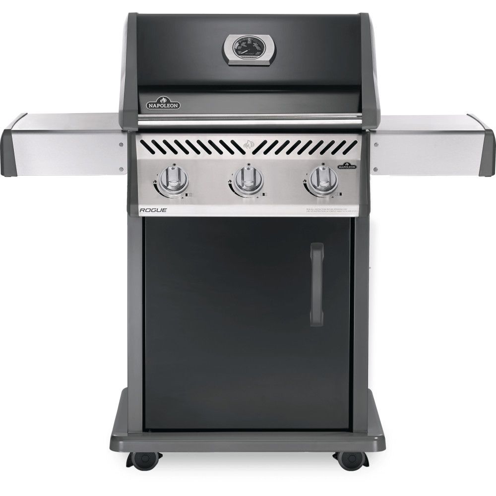 Napoleon Rogue 425 Propane Gas BBQ in Black The Home Depot Canada
