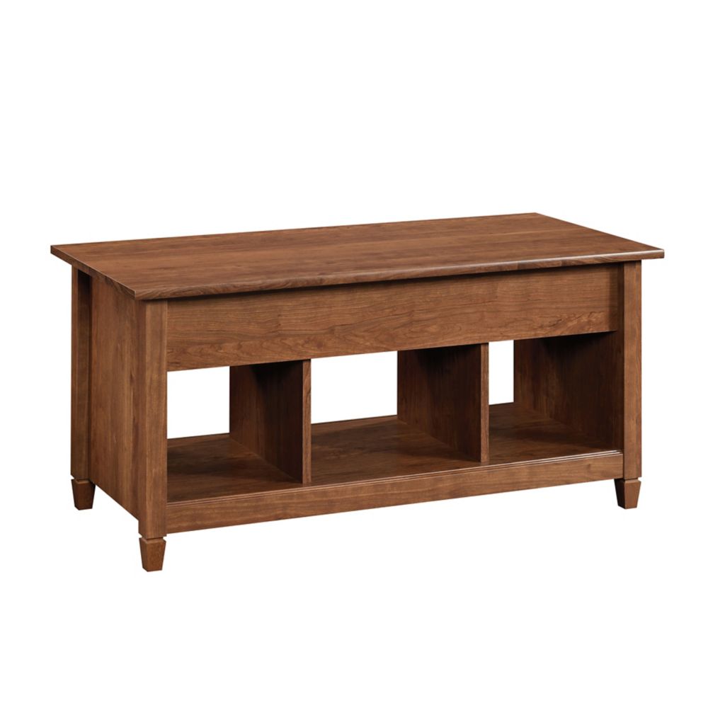 Sauder Woodworking Company Edge Water Lift Top Coffee Table in Auburn
