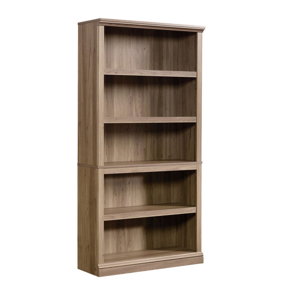 Sauder Woodworking Company 5Shelf Bookcase in Salt Oak The Home