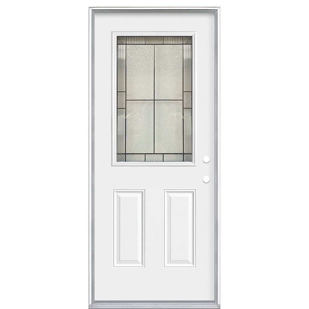 Masonite 34inch x 80inch x 71/4inch Antique Black 1/2