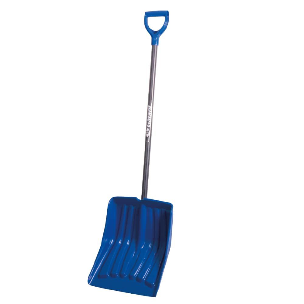 14inch Lightweight Poly Blade Snow Shovel with NonSlip Steel Handle