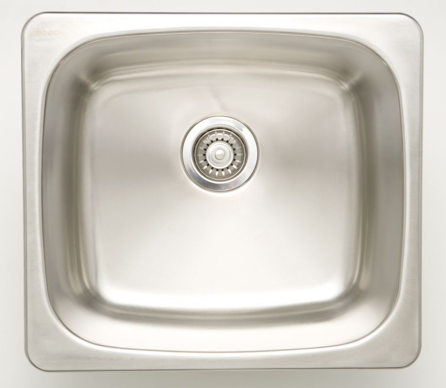 American Imaginations 20 Inch W Single Bowl Drop In Kitchen Sink For American Imaginations 20 Inch W Single Bowl Drop In Kitchen Sink For A Deck Mount Drilling With 2 08 Cu Ft