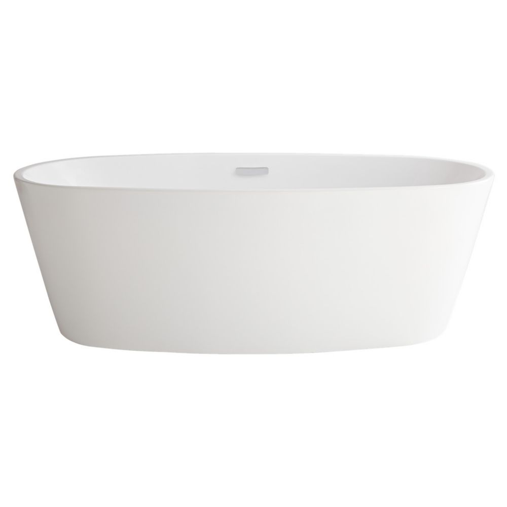 American Standard Coastal Serin Freestanding Soaking Tub White The