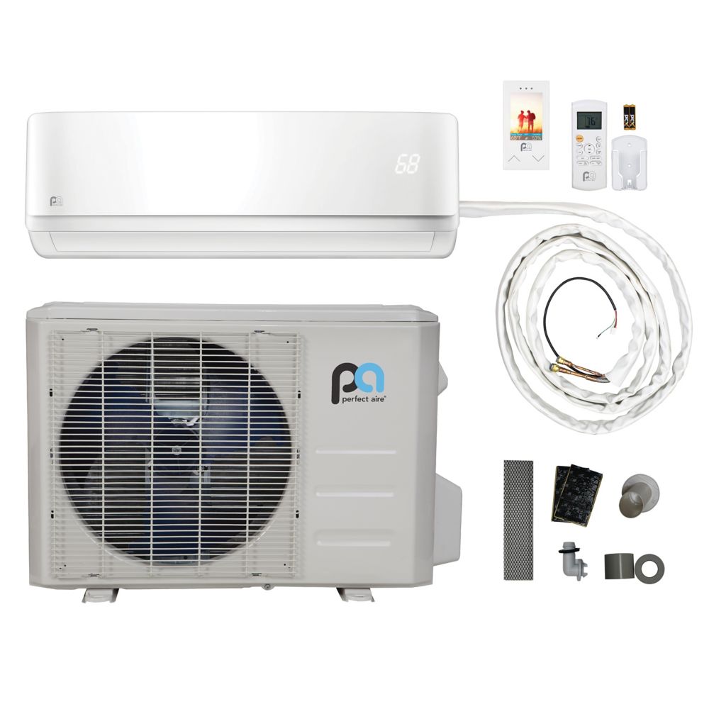 Perfect Aire 12000 Btu Mini Split Quick Connect System The Home Depot Canada 8378