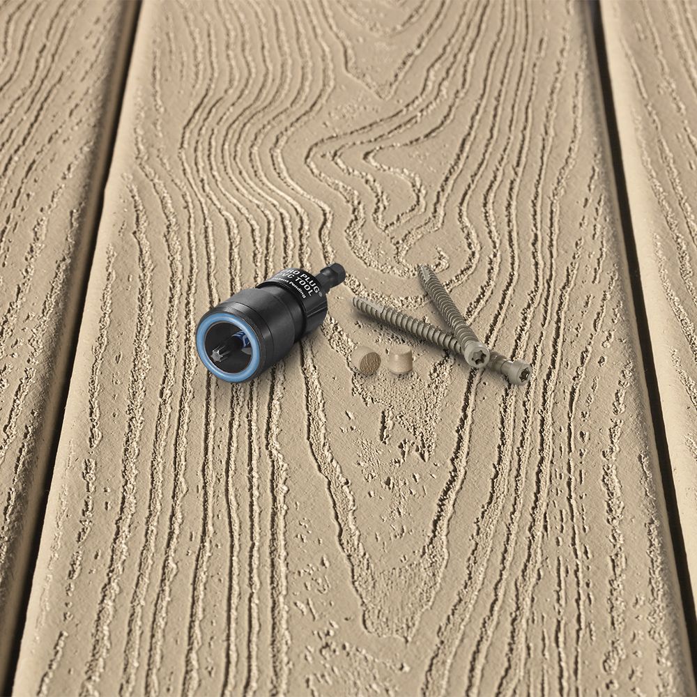 Pro Plug System Composite Deck Epoxy Screw 2 75 Inch 100 Sq Ft Coverage Trex Transcend Rope Swing