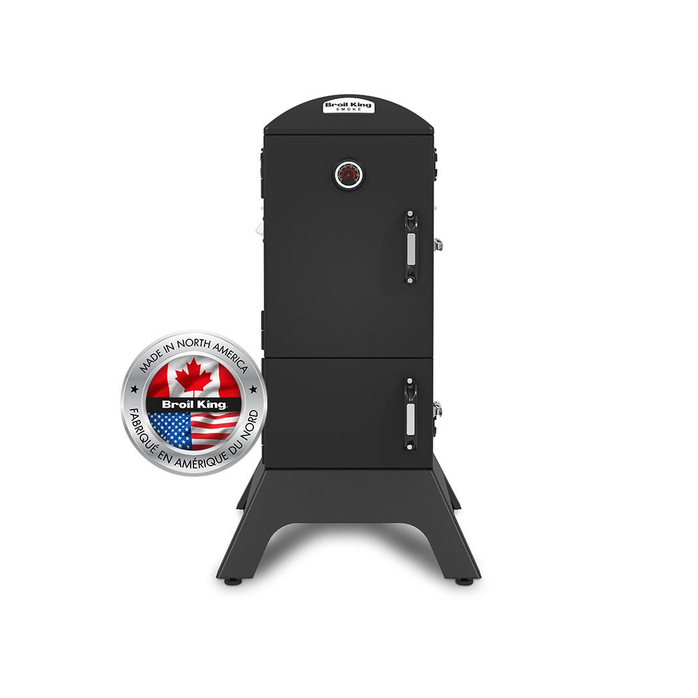 Broil King Smoke 770 sq. inch Vertical Charcoal Smoker The Home Depot