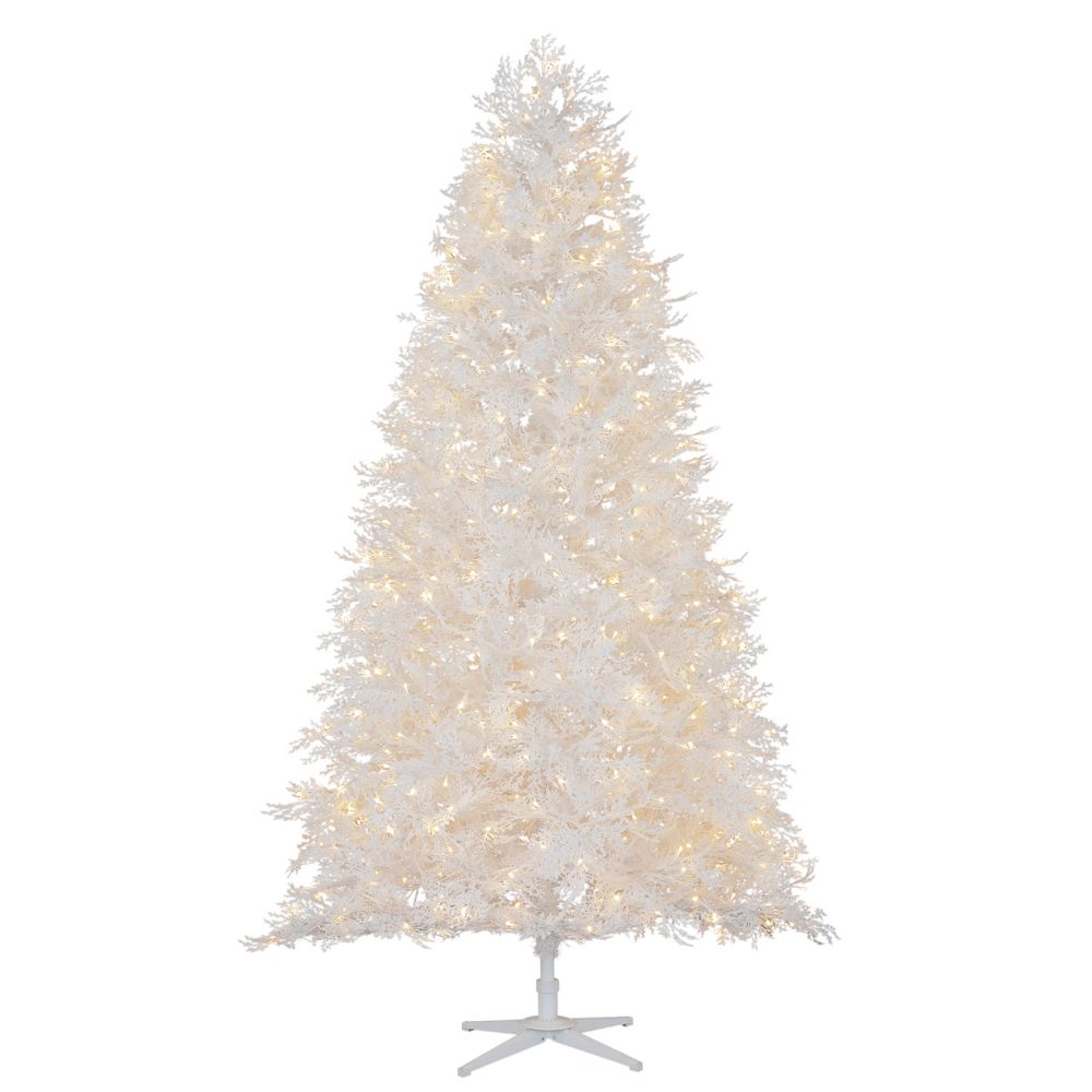 Home Accents Holiday 7.5 ft. 600Light Warm White MicroDot LED PreLit