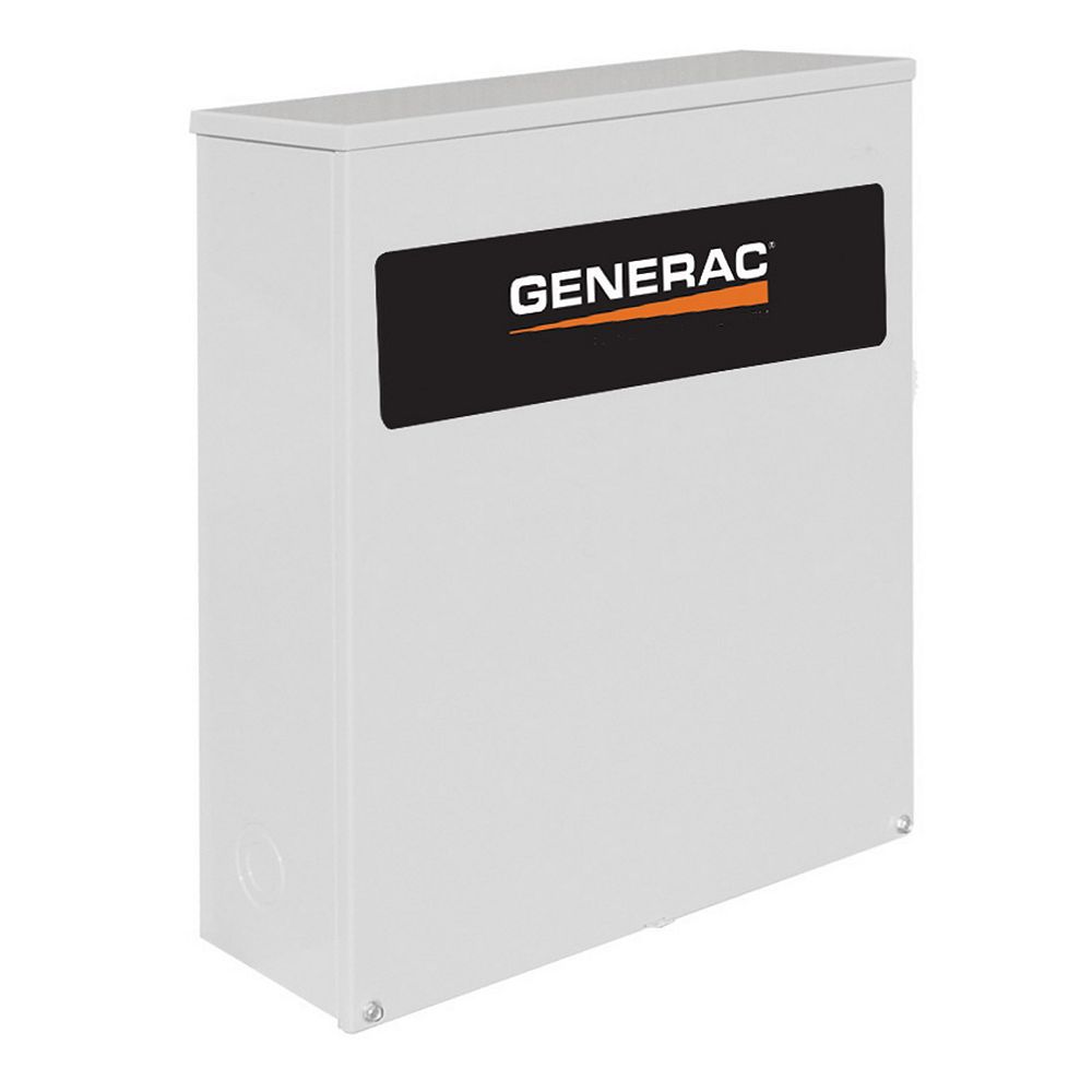 Generac 120/240V 100-Amp NEMA 3R Automatic Transfer Switch | The Home ...