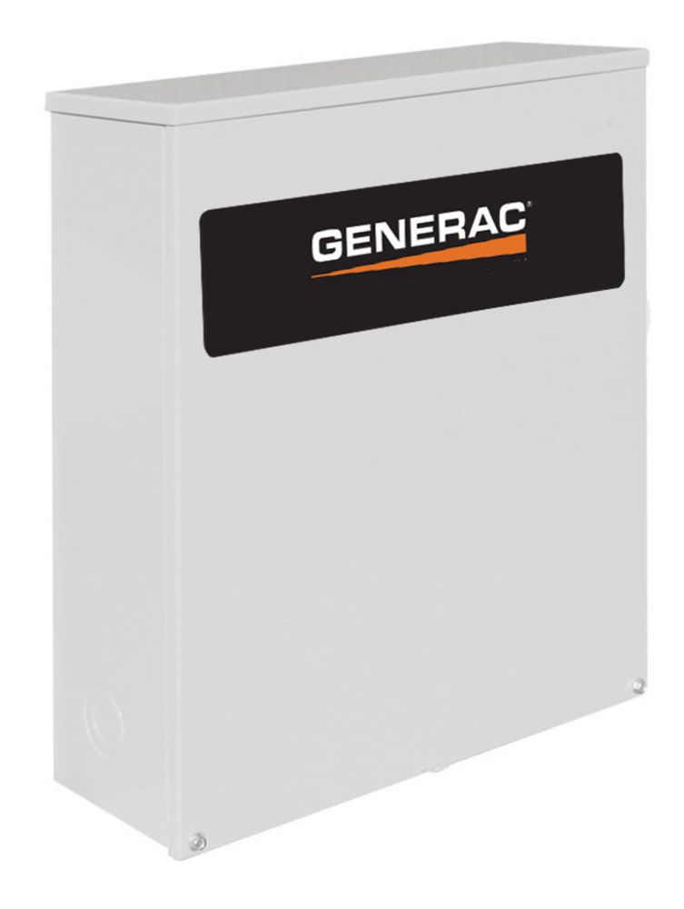 Generac 120/240-Volt 3-Phase 400-Amp NEMA 3R Automatic Transfer Switch ...