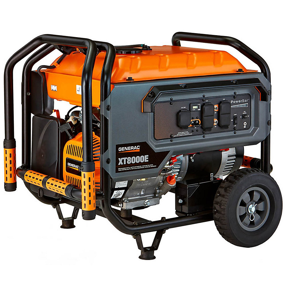 XT 8000 Watt Portable Generator with Electric Start