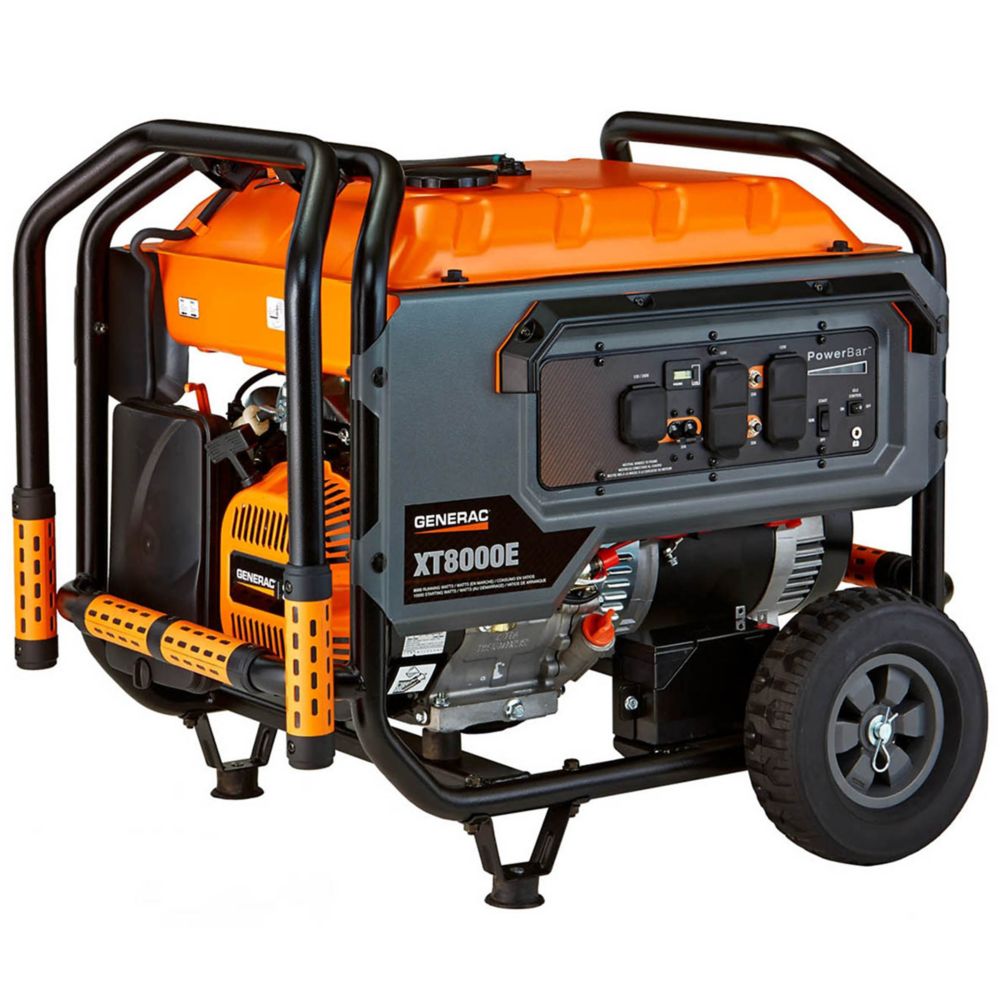 XT 8000 Watt Portable Generator with Electric Start
