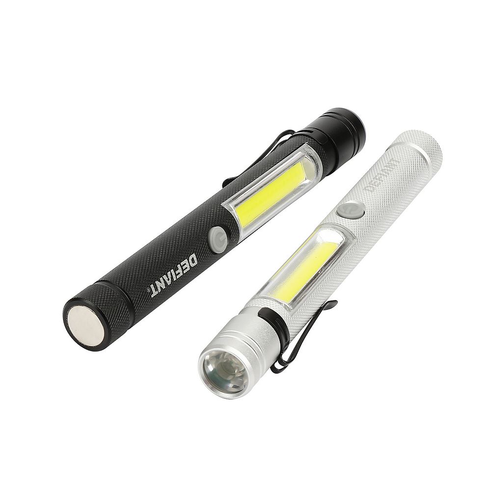 Defiant 2Pack MultiFunction Penlight The Home Depot Canada