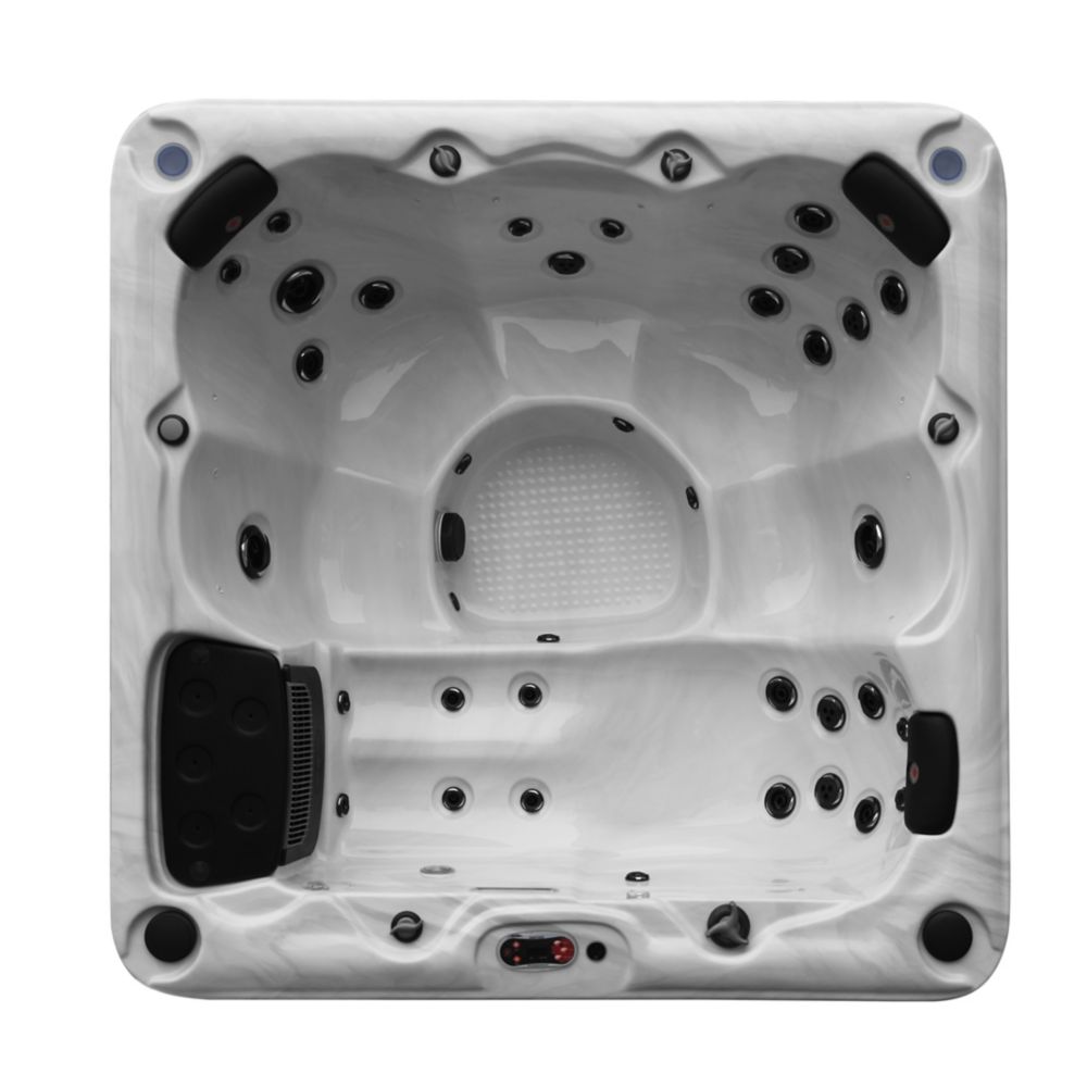 Winnipeg Plug & Play 35-Jet 6 Person Hot Tub with LED Lighting