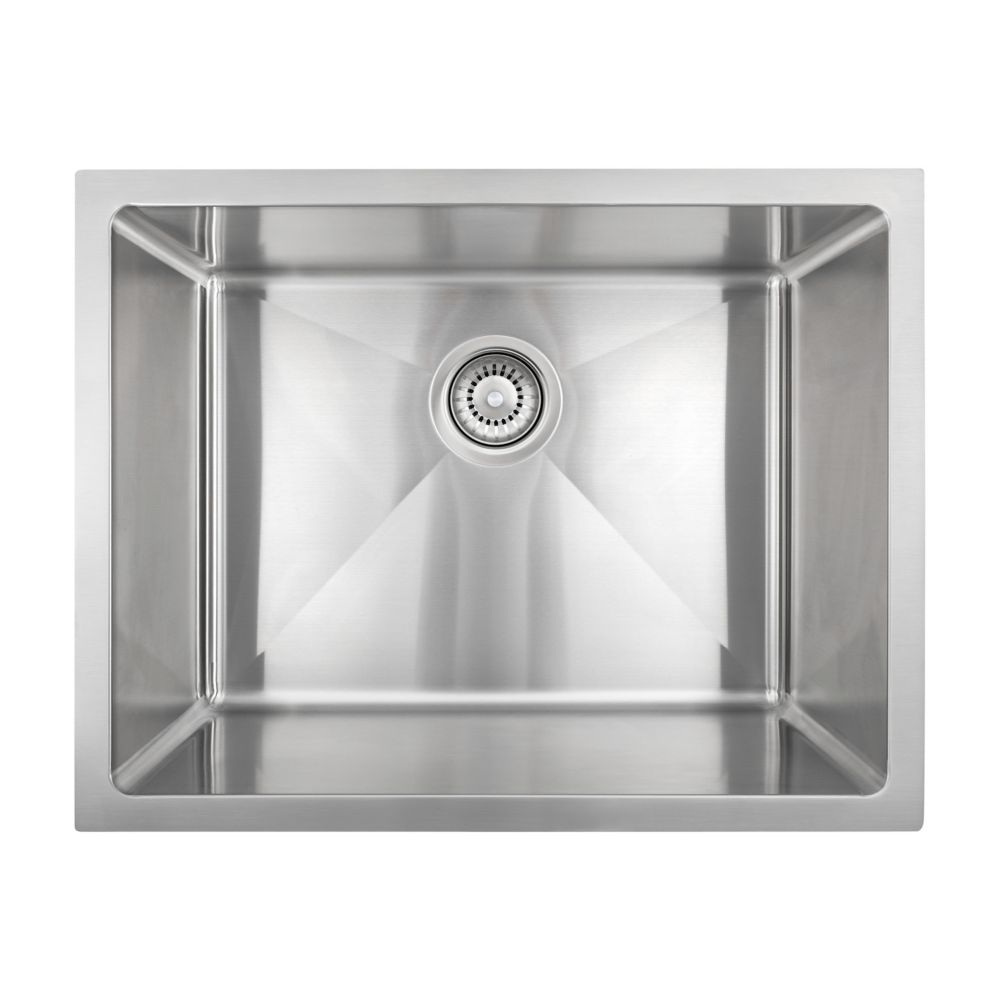 Presenza Under Mount - Stainless Steel Single Bowl Sink with Micro ...