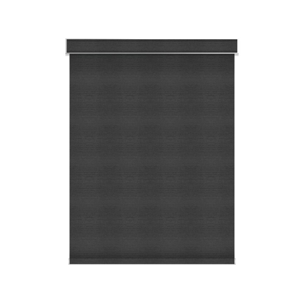 Sun Glow Blackout Roller Shade Motorized with Valance 80.5inch X