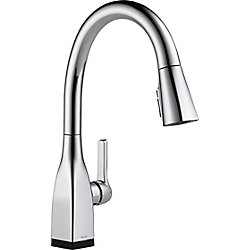 Mateo Single Handle Pull-Down Kitchen Faucet with Touch2O and ShieldSpray Technologies in Chrome