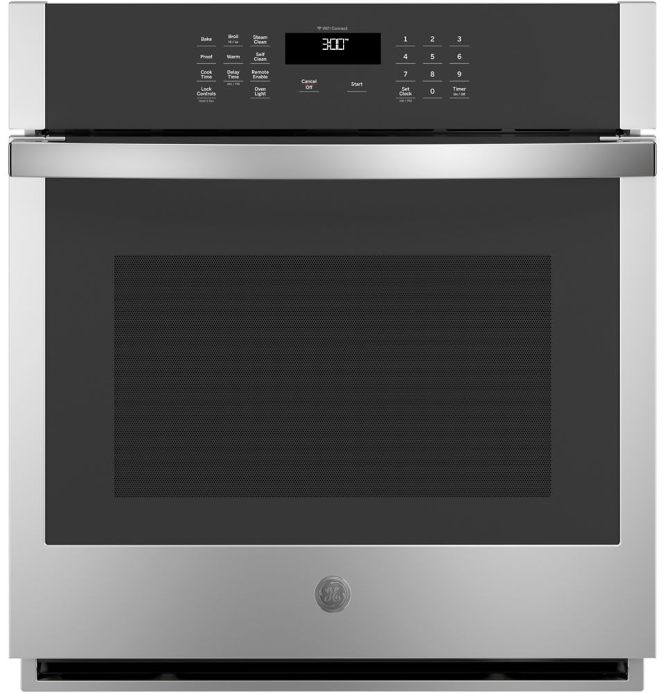 GE 27inch Single Electric Wall Oven SelfCleaning in Stainless Steel