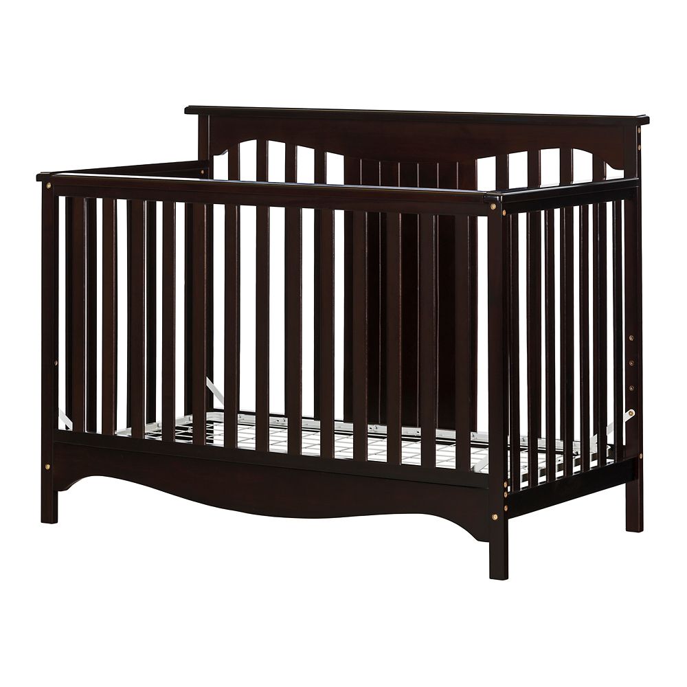 South Shore Savannah Baby Crib 4 Heights With Toddler Rail