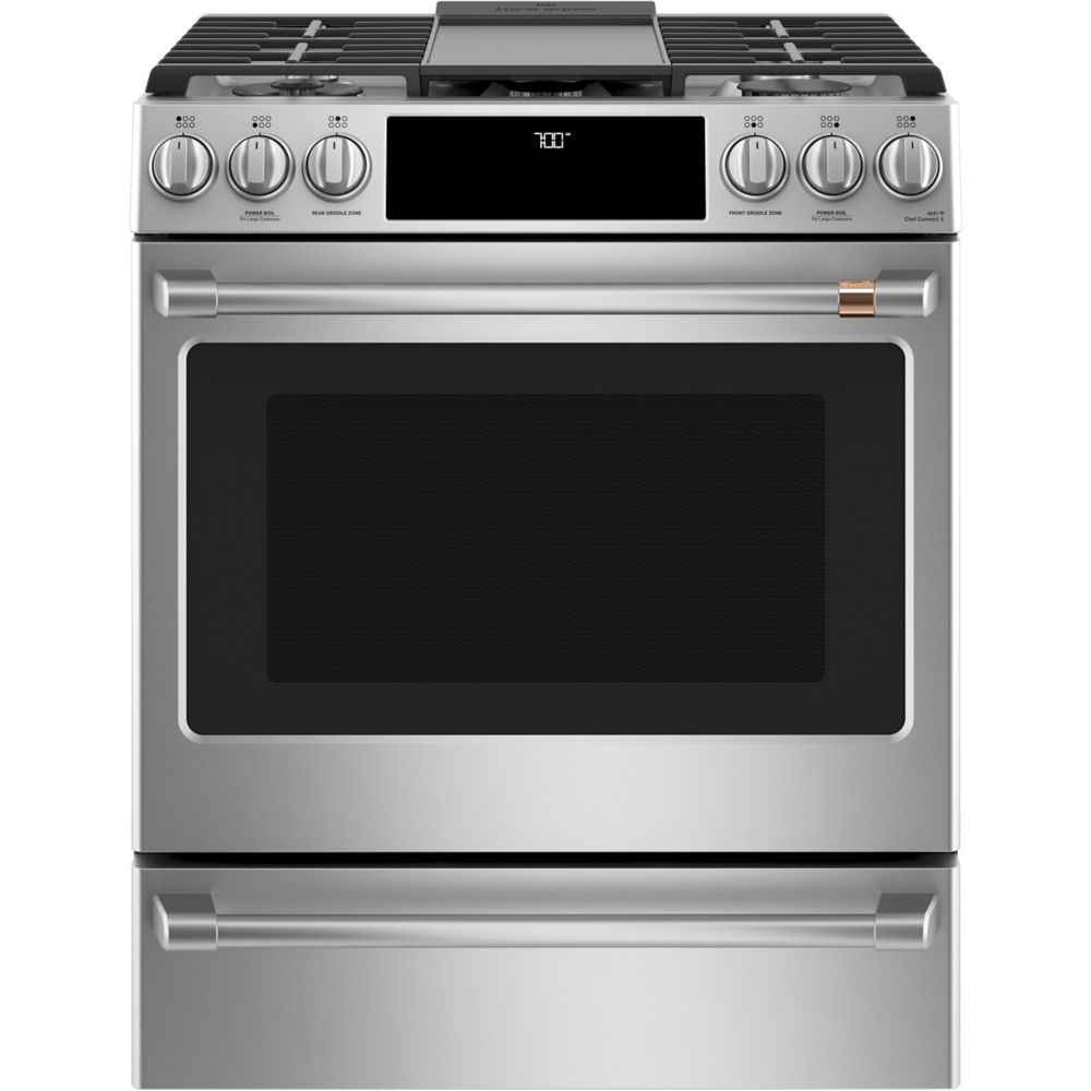 caf-30-inch-slide-in-gas-range-with-convection-oven-in-stainless-steel