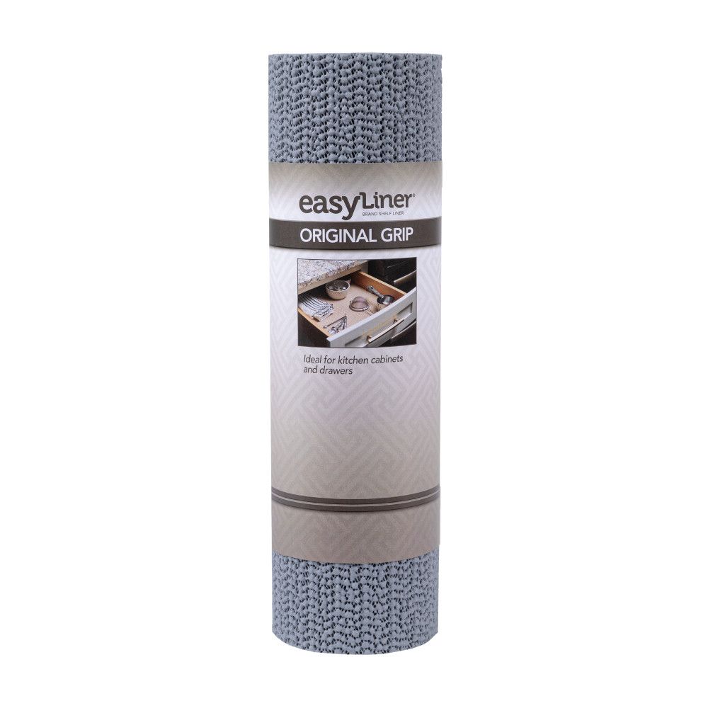 EasyLiner 12 inch X14 ft. Original Grey Shelf Liner The Home Depot Canada